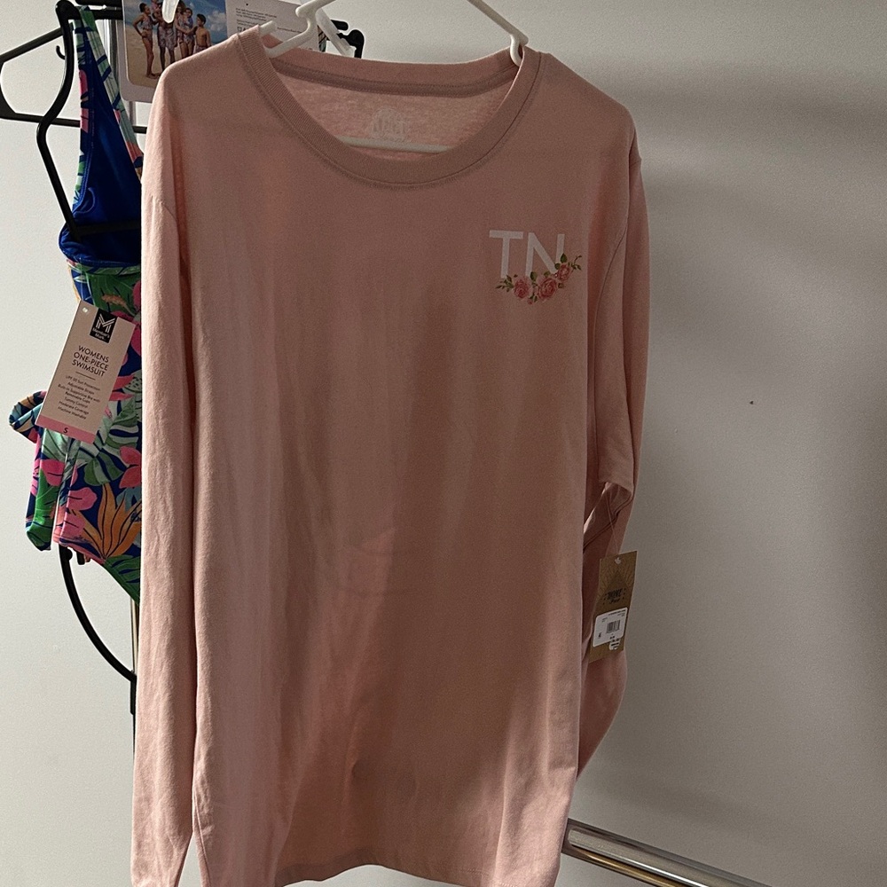 Pink Long Sleeve Tee